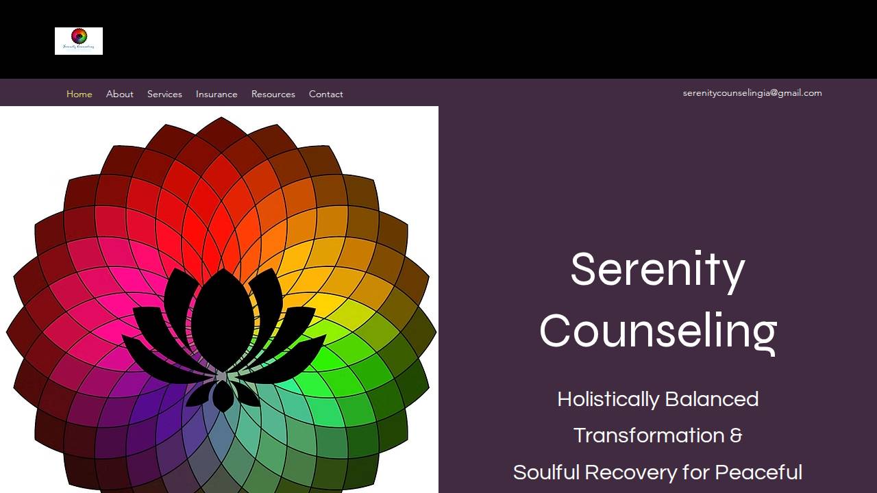 Serenity Medical Consultants website screenshot