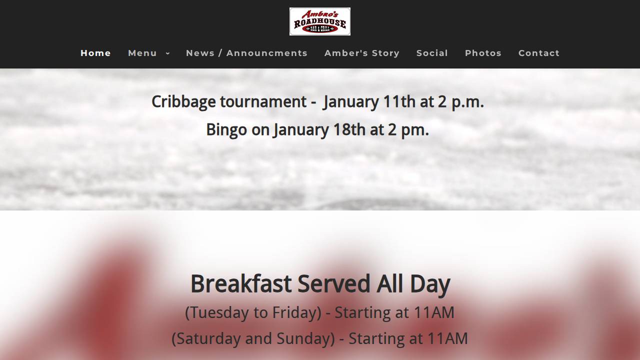 Am Bros website screenshot