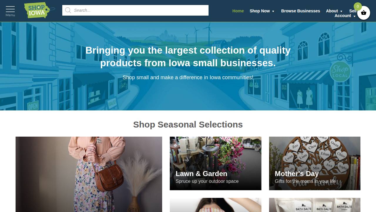 Sawdust And Stripes LLC website screenshot