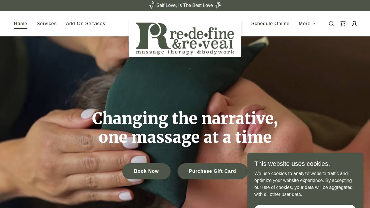 La Toshia Burrell website screenshot