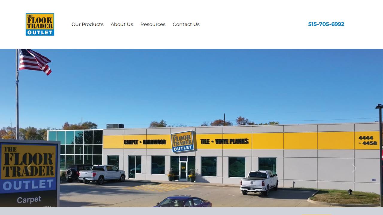 Floor Trader website screenshot