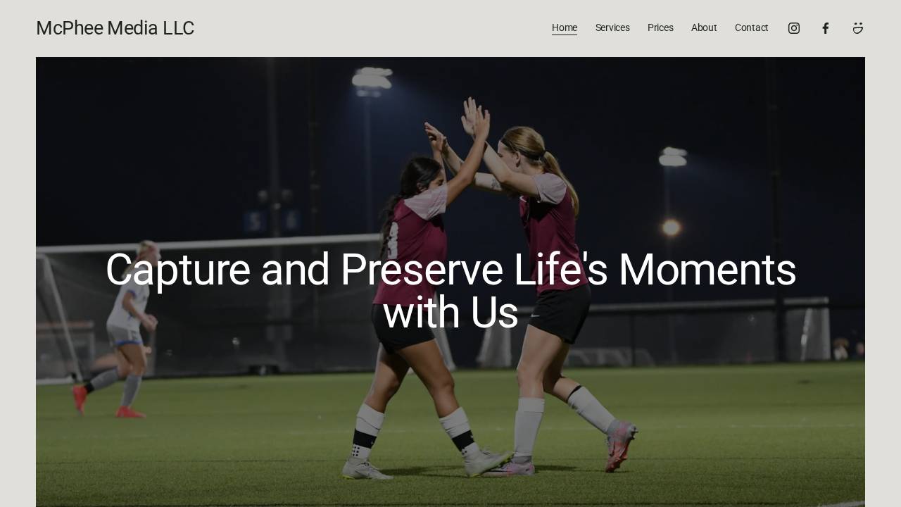 McPhee Media LLC website screenshot