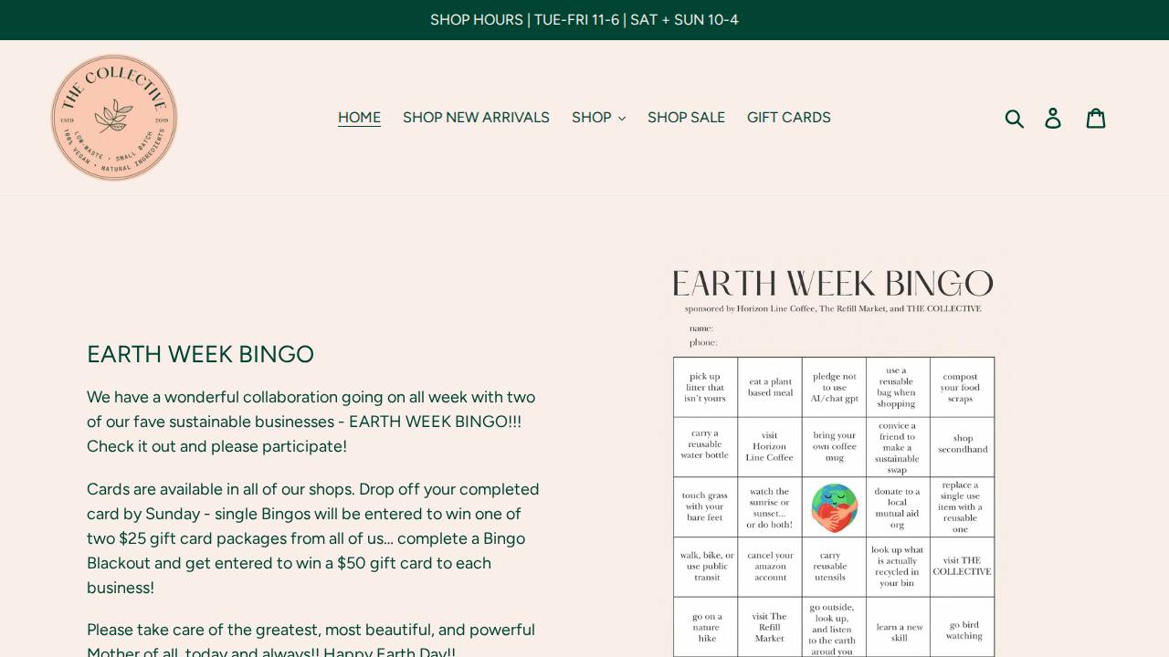 The Dwell Collective website screenshot