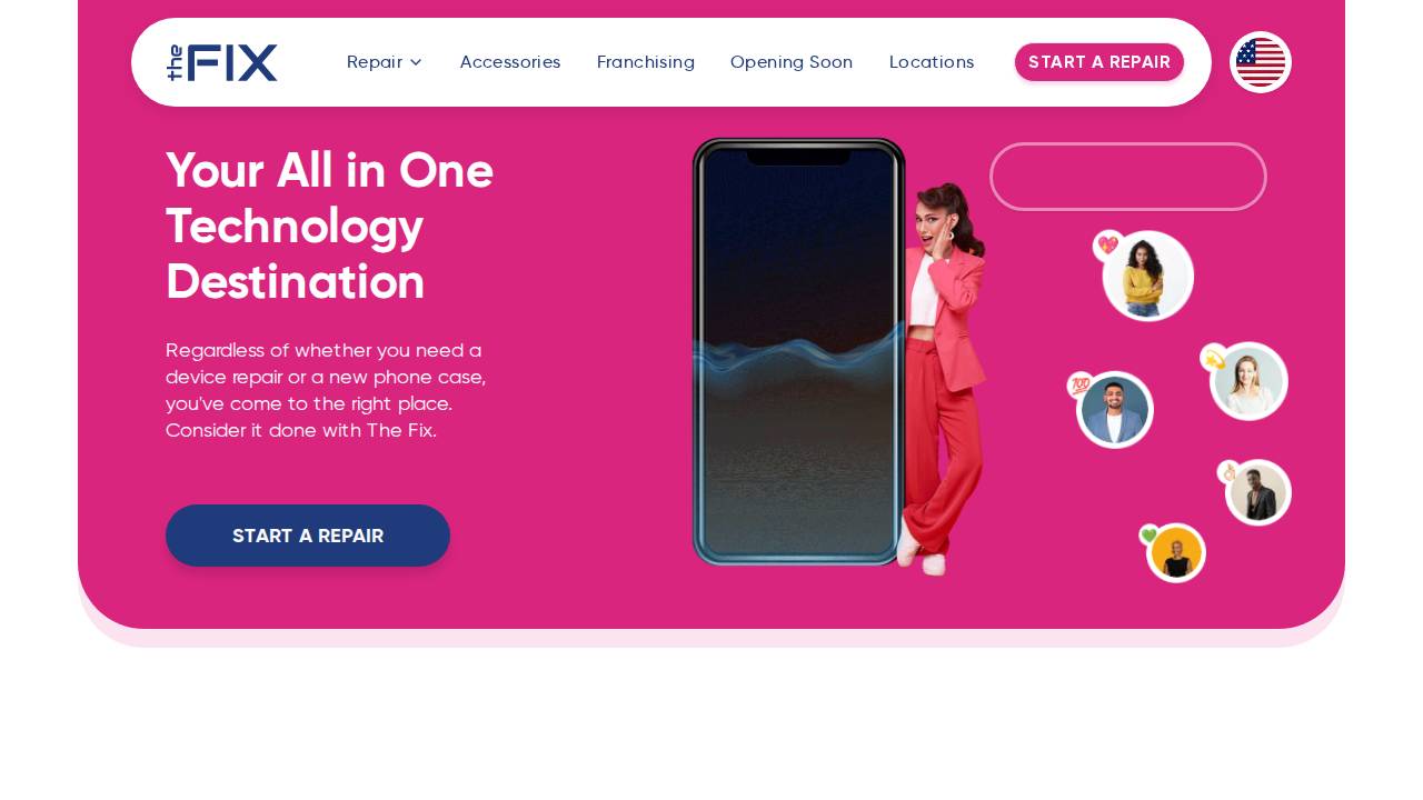 The Fix website screenshot