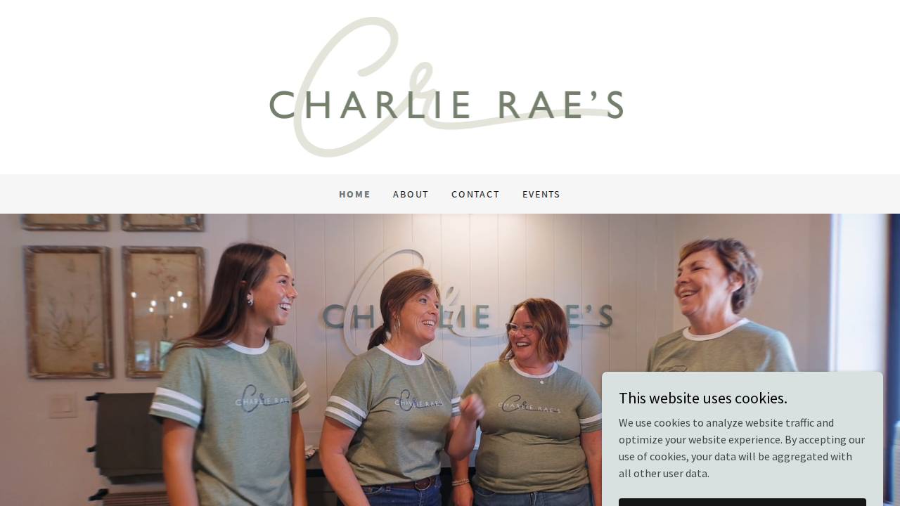 Charlie Rae's LLC website screenshot