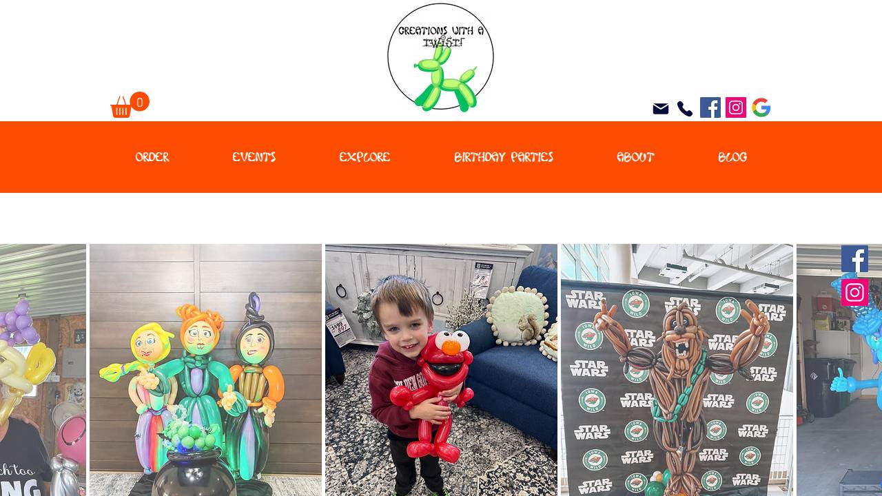 Etched Rabbit website screenshot