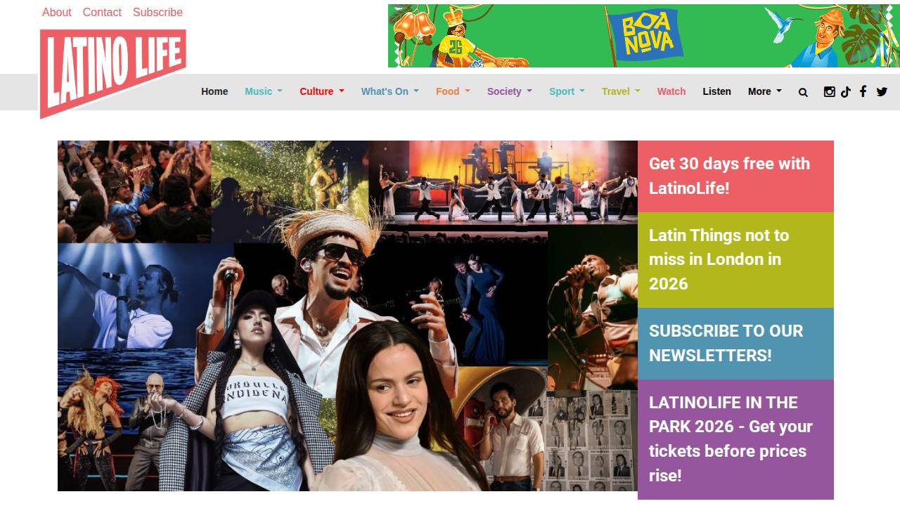 El Rincon Latino Mexican Food LLC website screenshot
