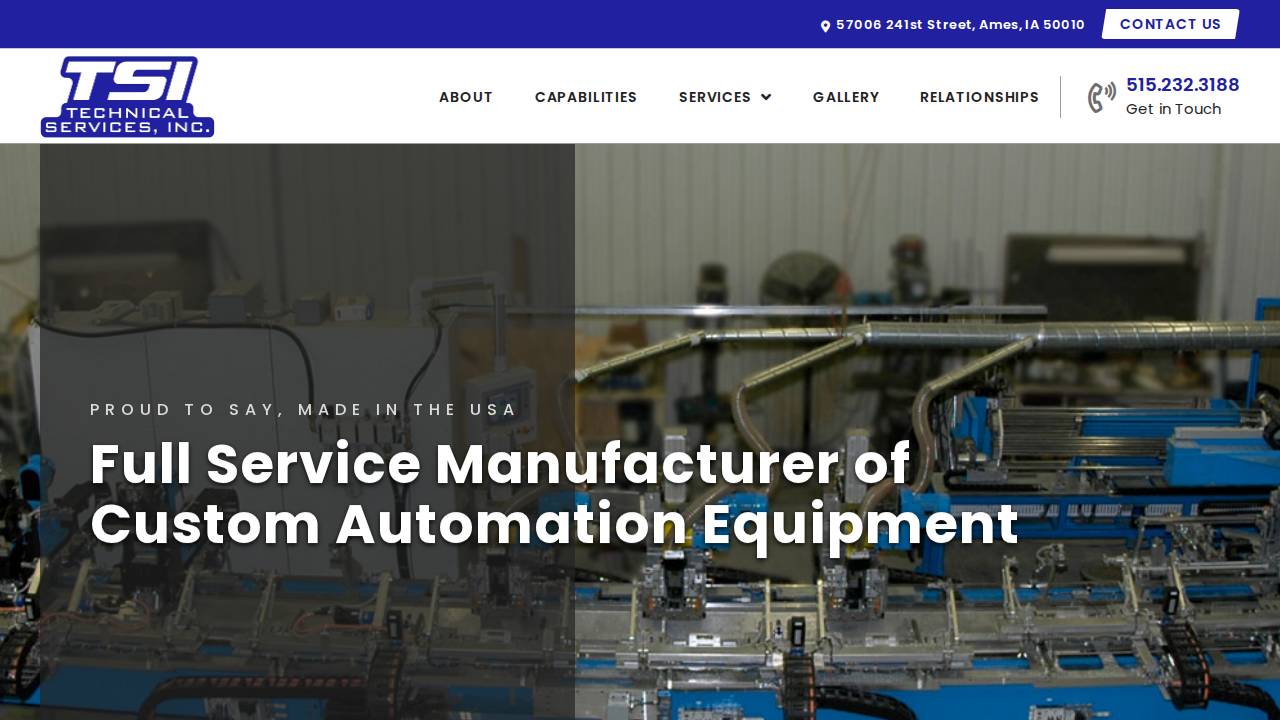 Msam Company Inc. website screenshot