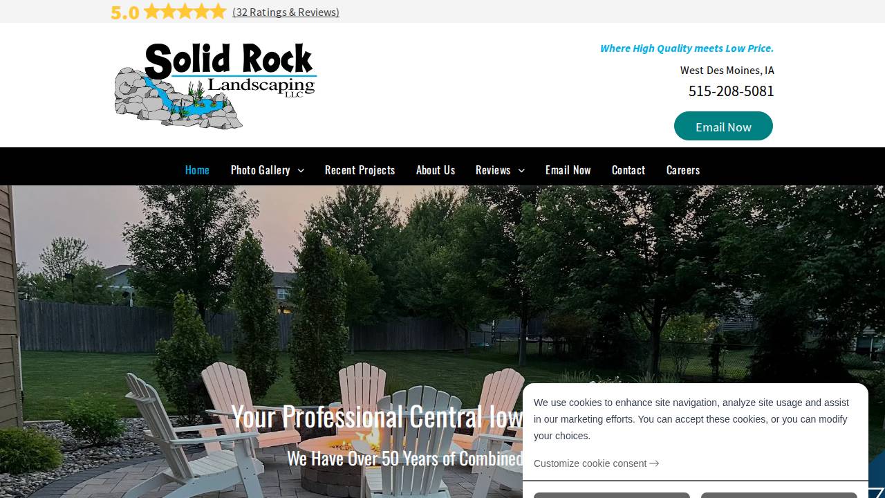 Rockc LLC website screenshot
