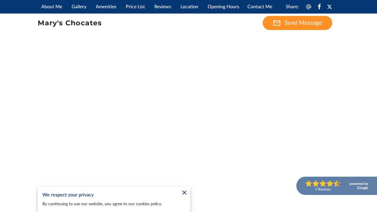 Reymary's Candi's LLC website screenshot