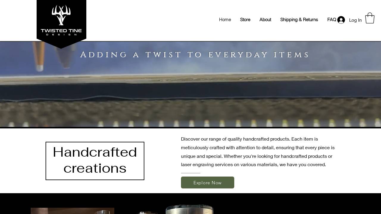 Uniquely Twisted Creations website screenshot