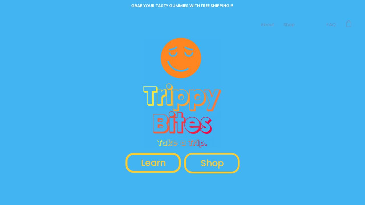 Trippy Bites LLC website screenshot