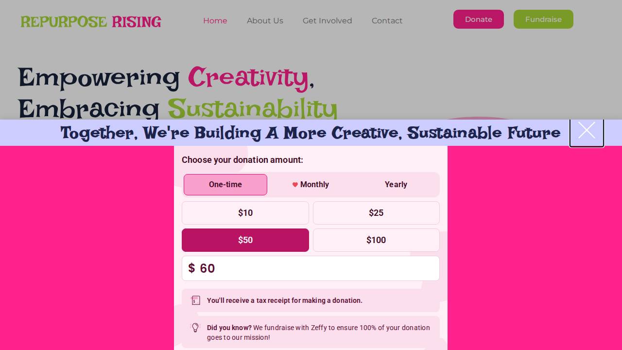 Partial Arts website screenshot