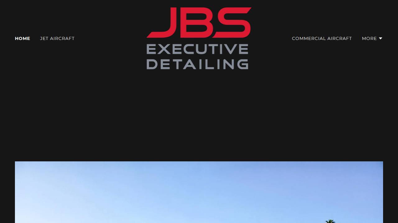 Jbs Executive Detailing website screenshot