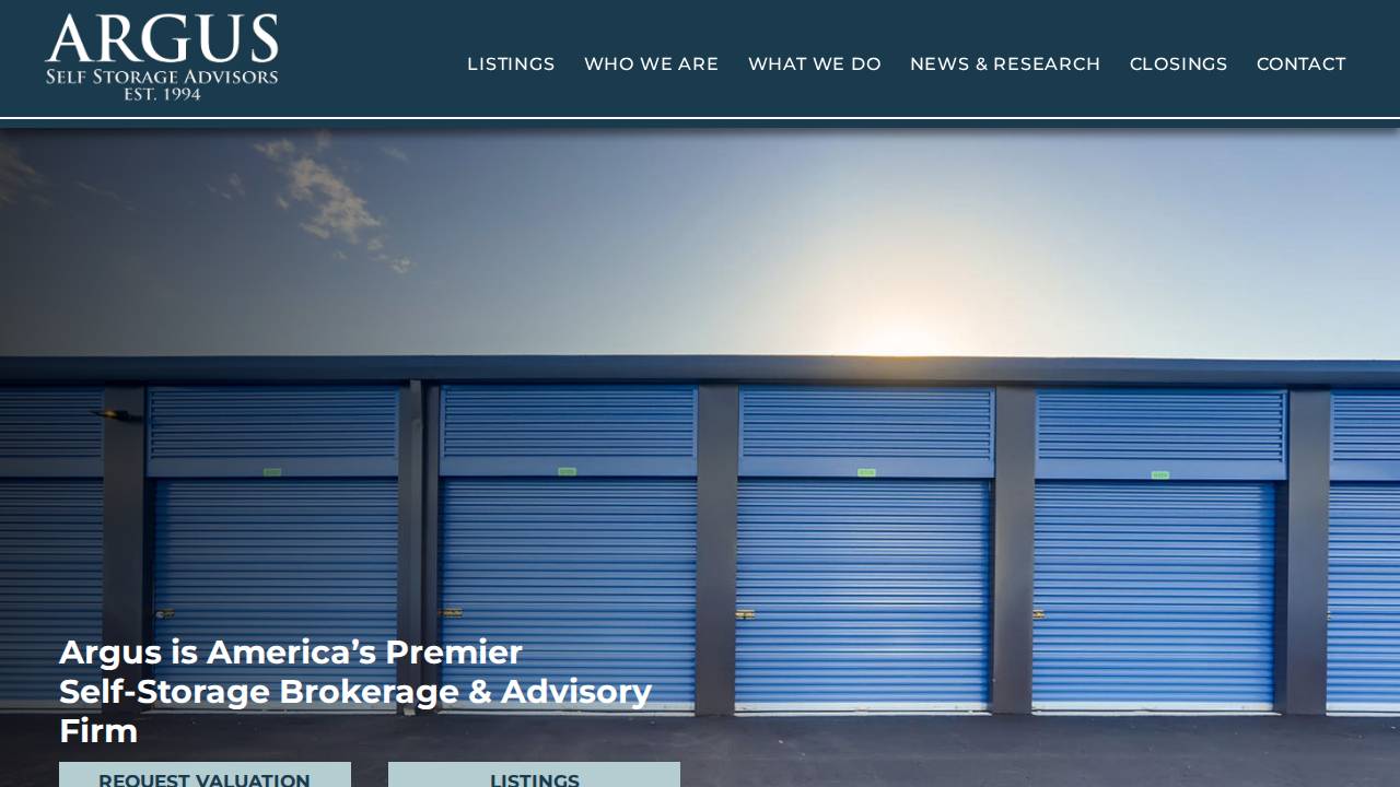 Mr Storage Portfolio LLC website screenshot