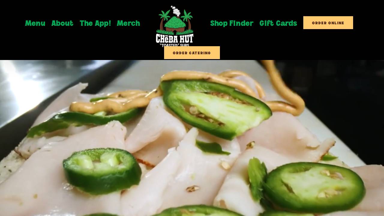 LLC; Cheba Hut Johnston website screenshot