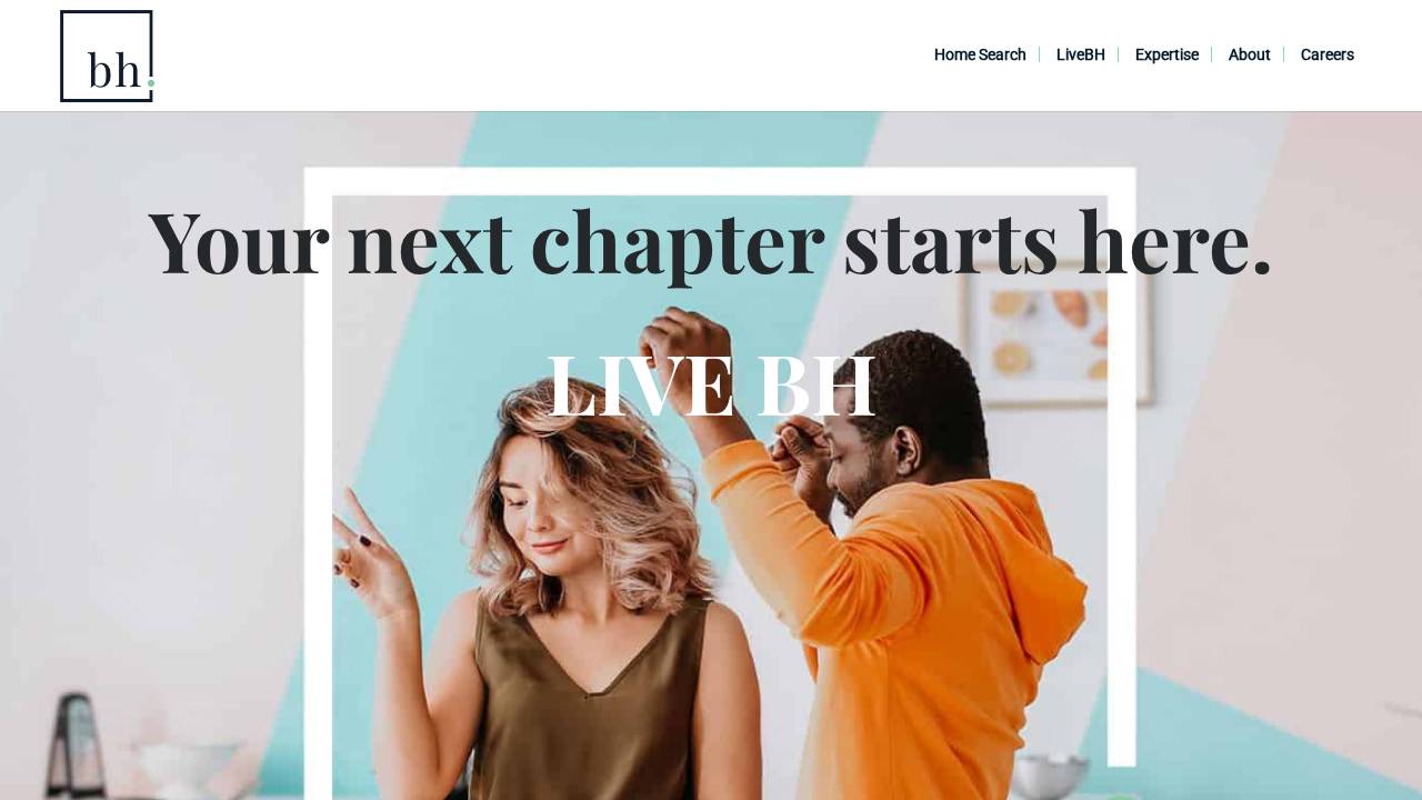 The Flats website screenshot