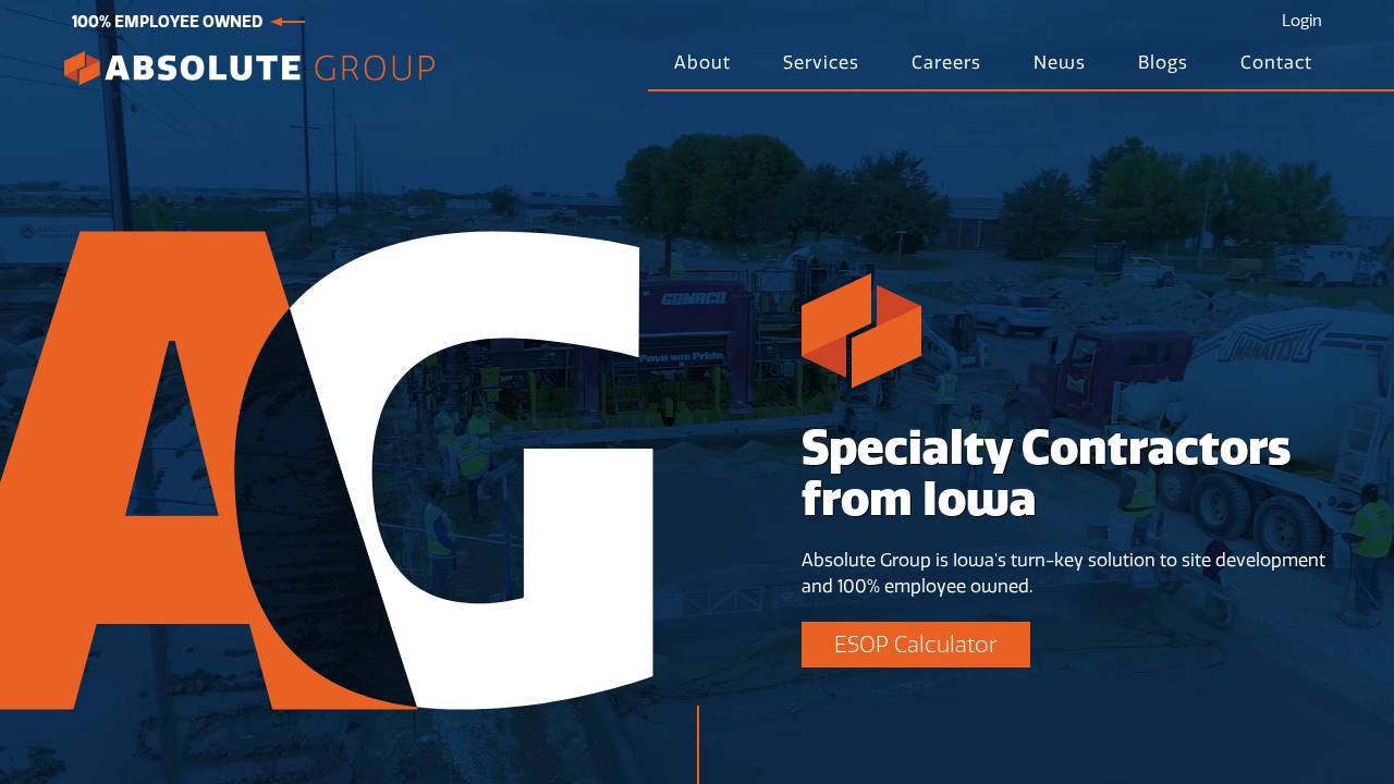 Absolute Companies LLC website screenshot