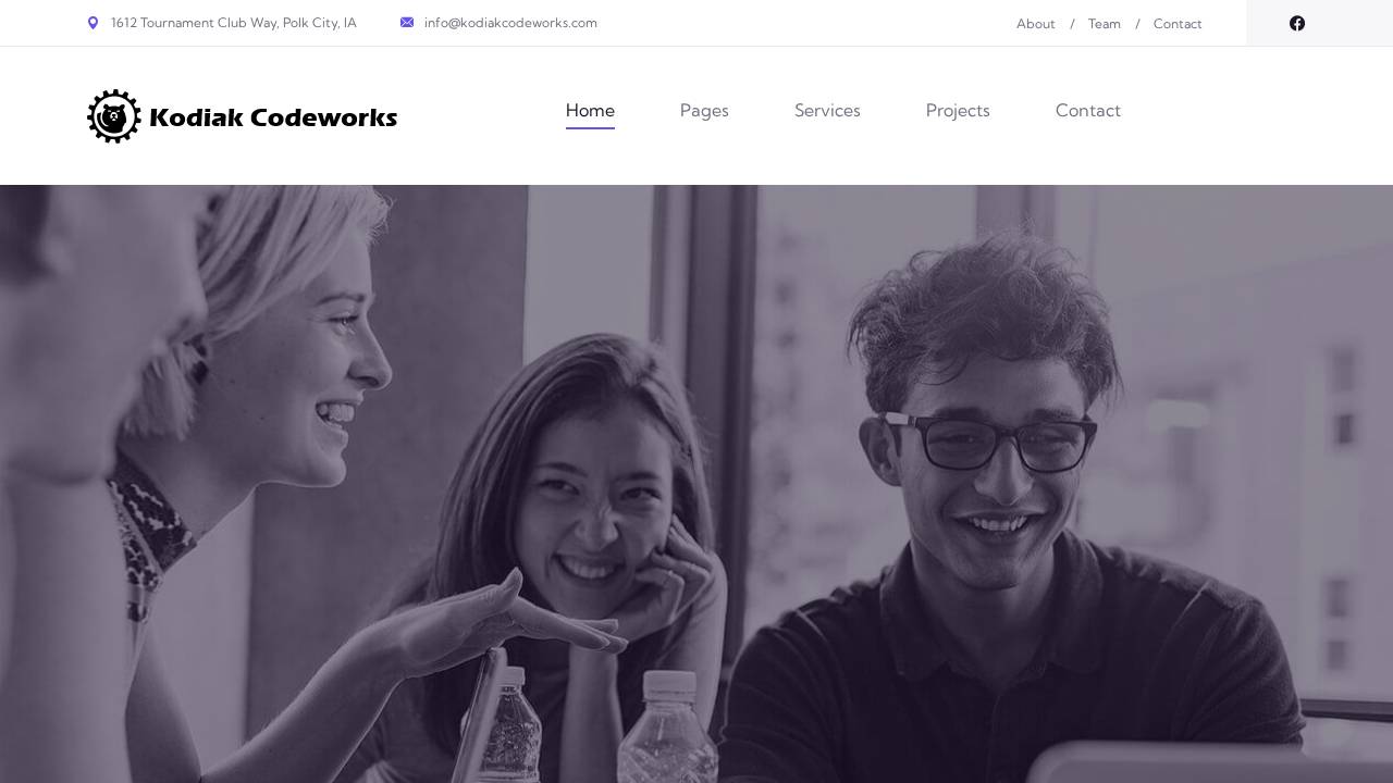 Kodiak Codeworks LLC website screenshot