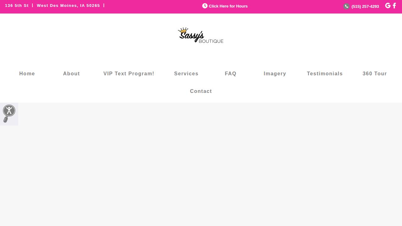 Sassy Kathy's Creations website screenshot