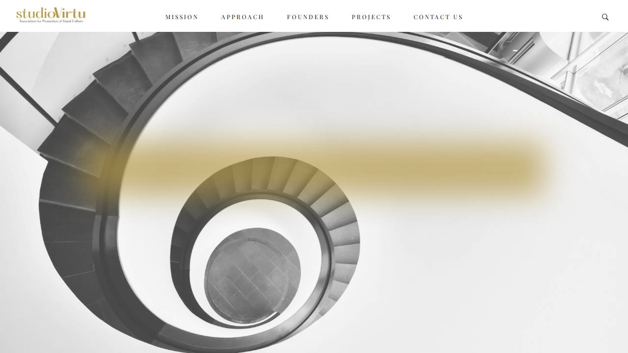 Studio Virtu website screenshot