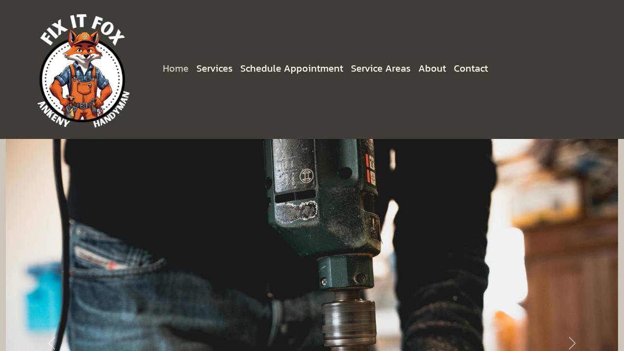 Fix It Fox Ankeny Handyman LLC website screenshot