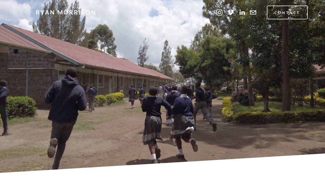 Ryan Morrison website screenshot