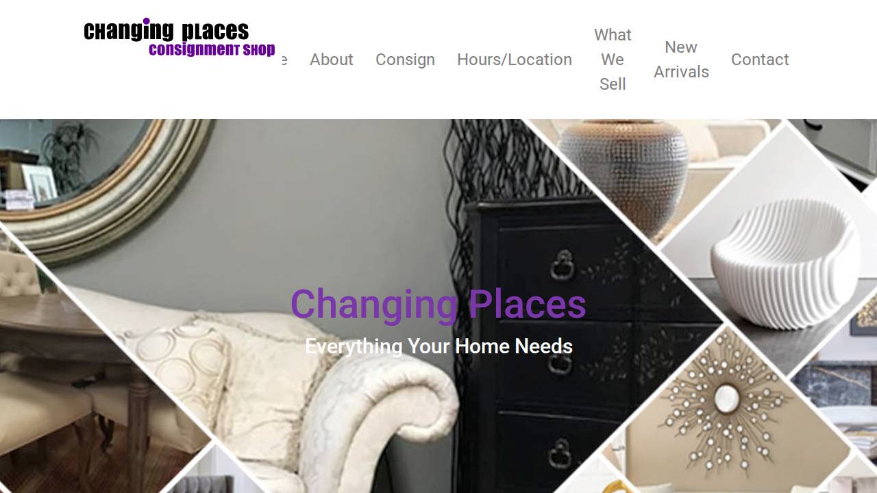 Antique Buy/Resale website screenshot