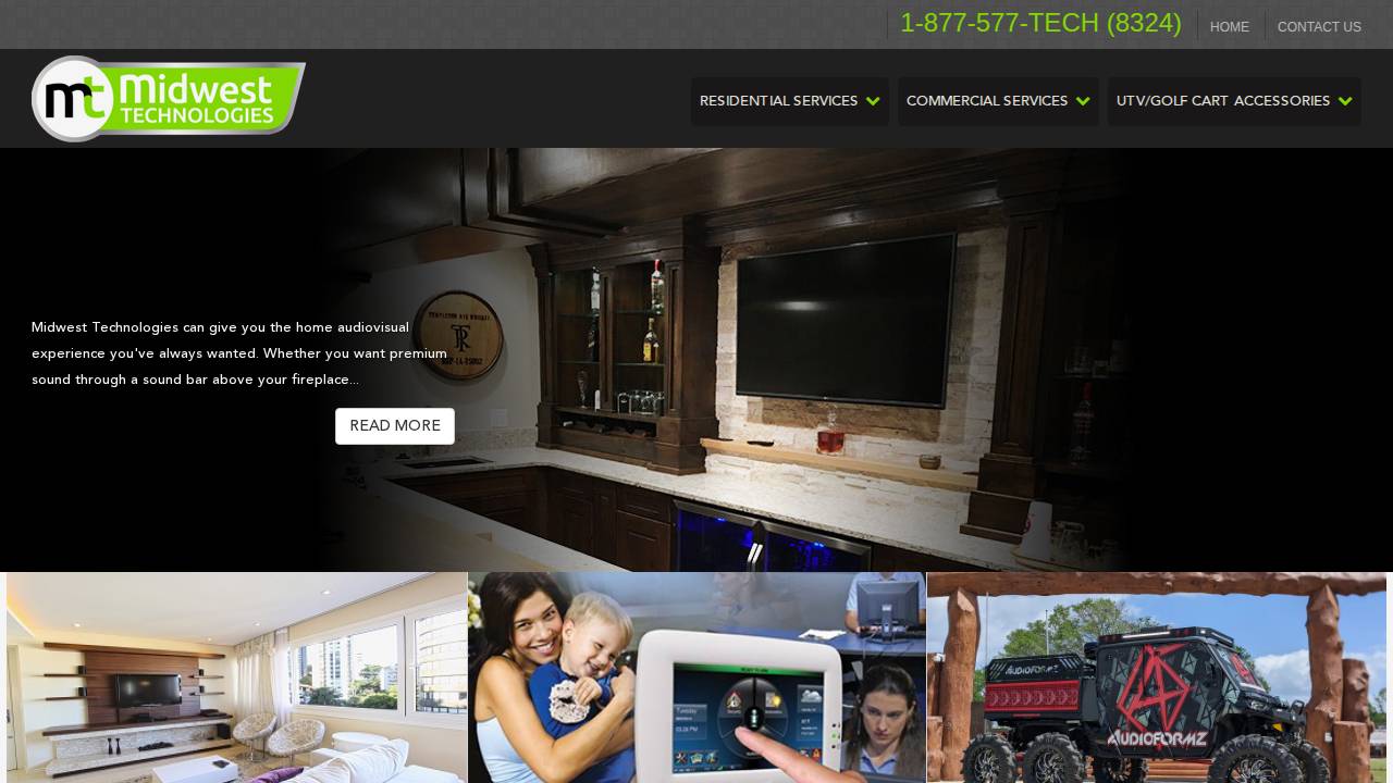 Midwesttech LLC website screenshot