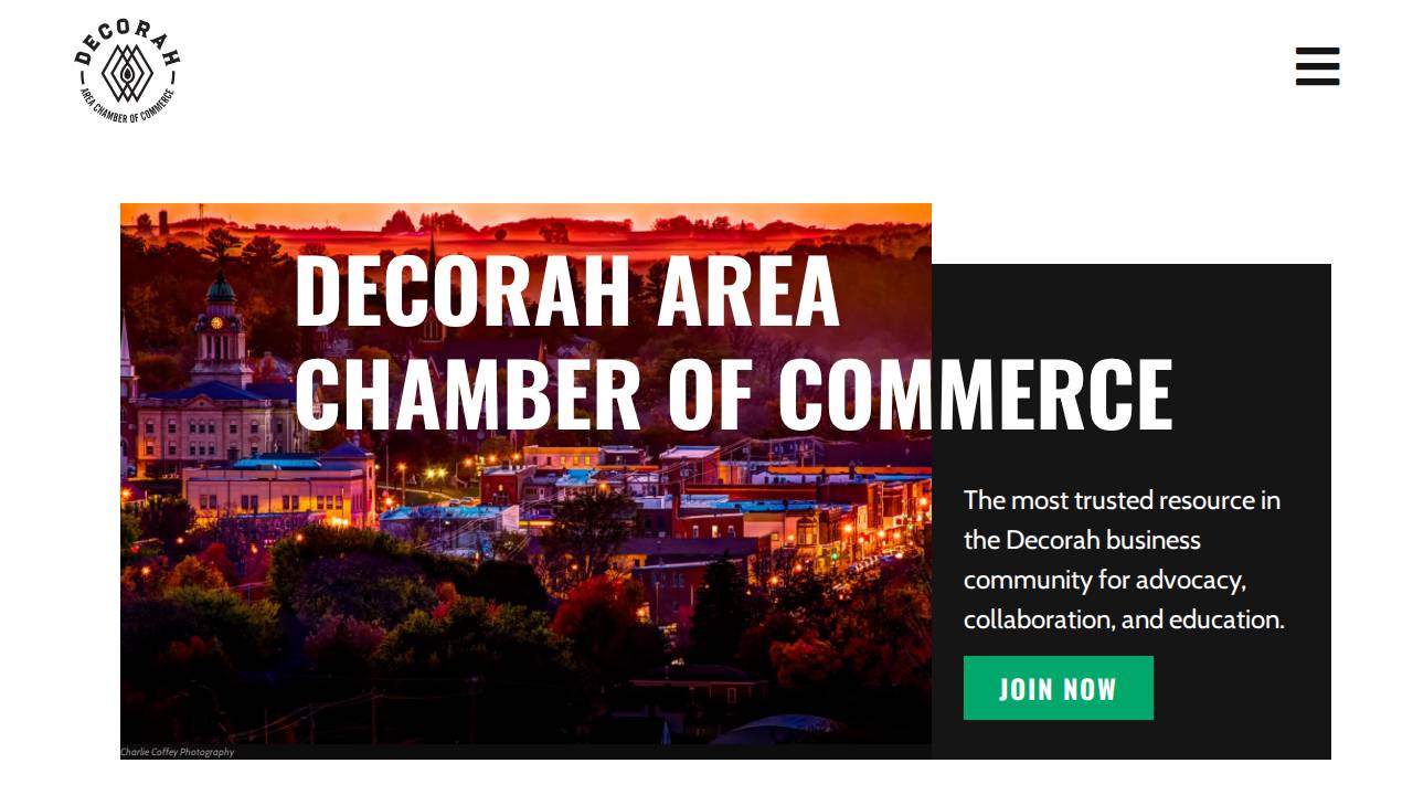 Laura's Landing website screenshot