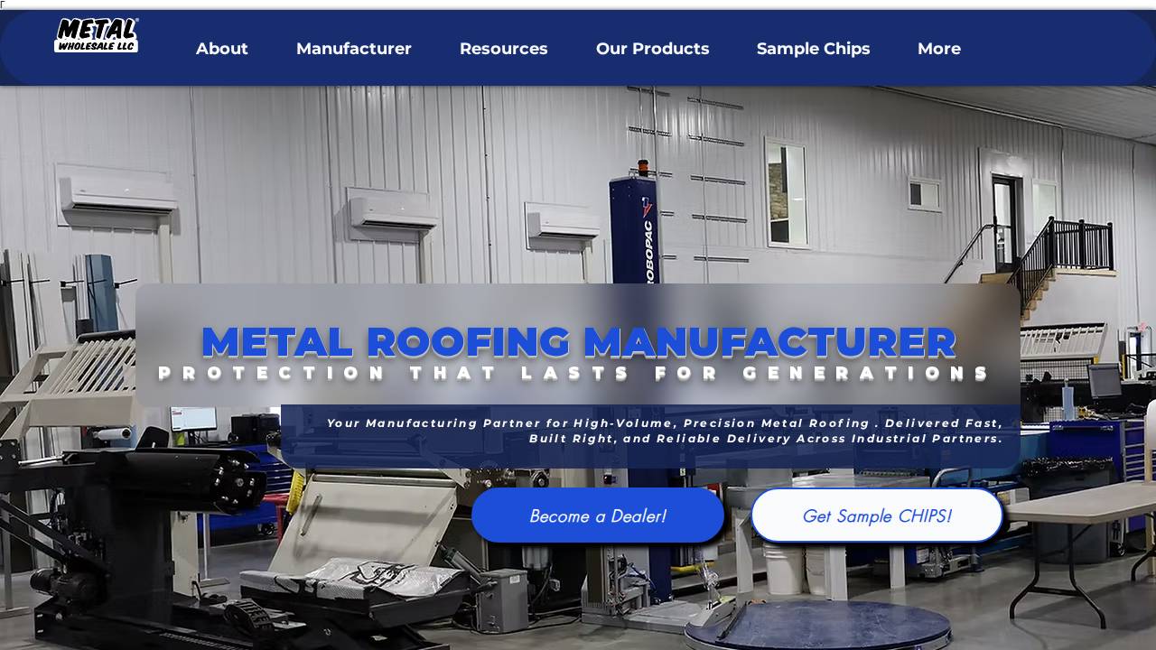 Nf Wholesale LLC website screenshot