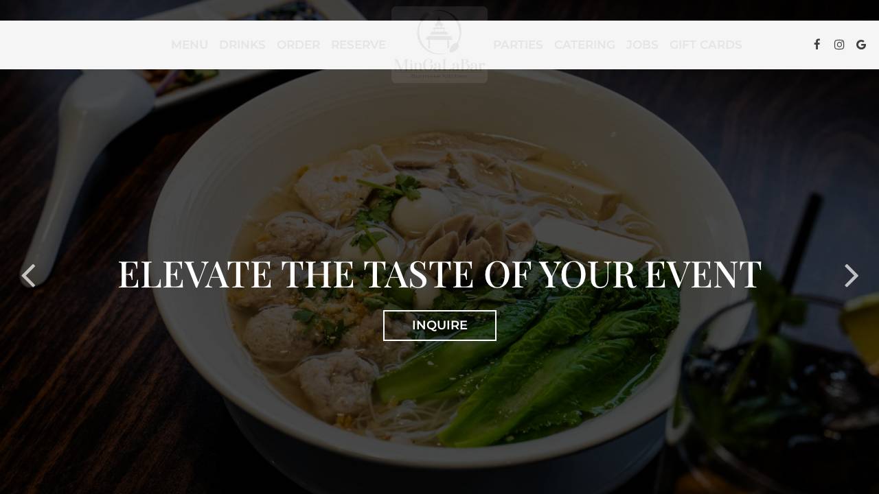 Kaya Restaurant Group LLC website screenshot