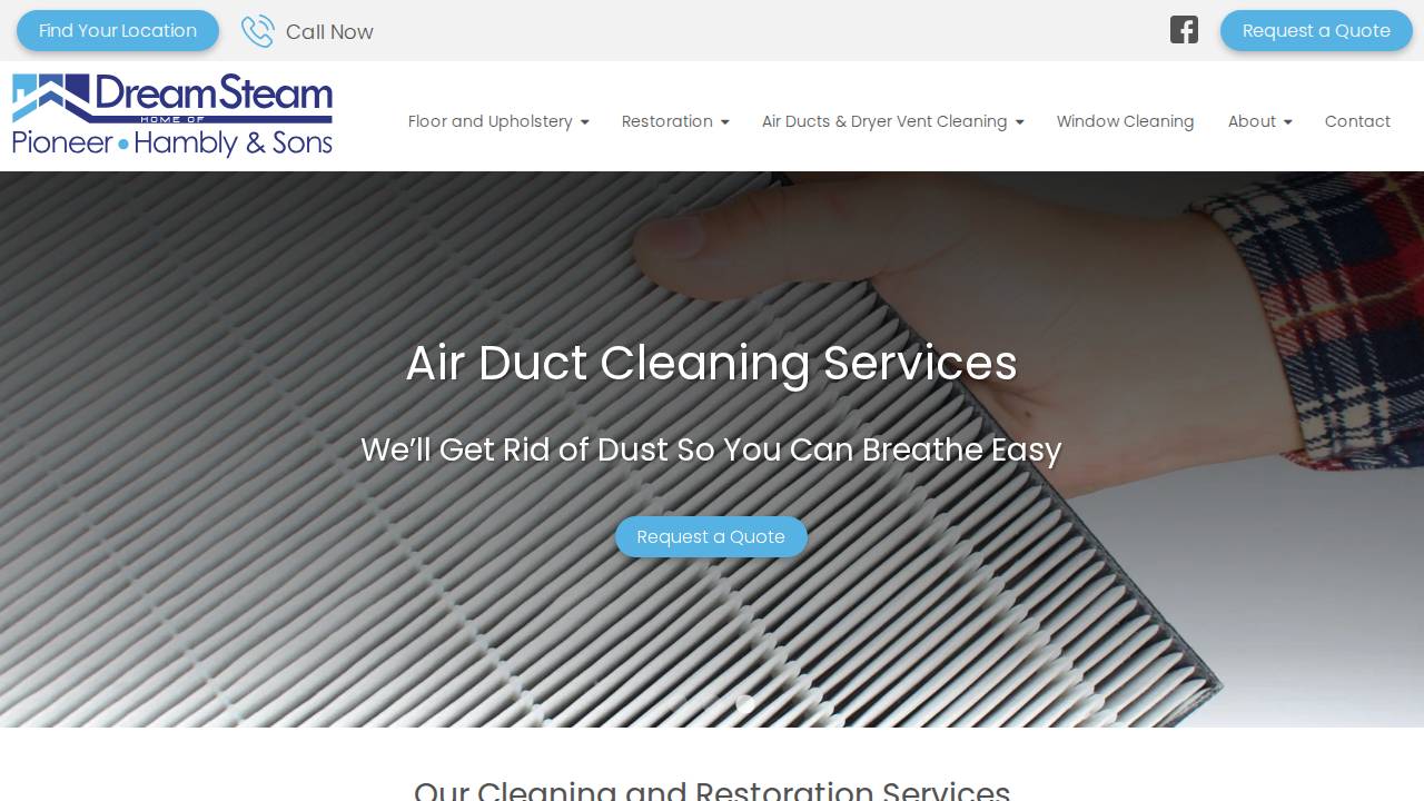 Steam website screenshot