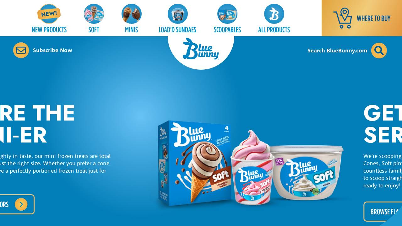 Cordes Creamery Inc. website screenshot