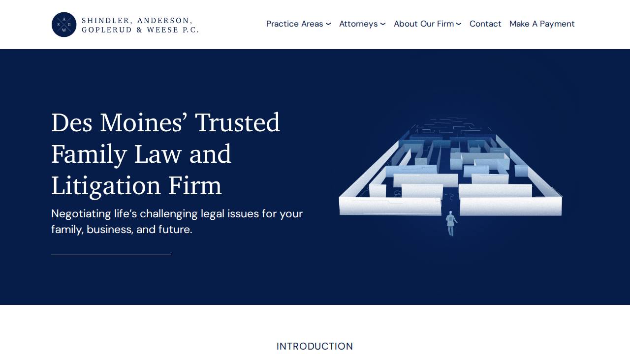 Woodson-Schwery website screenshot