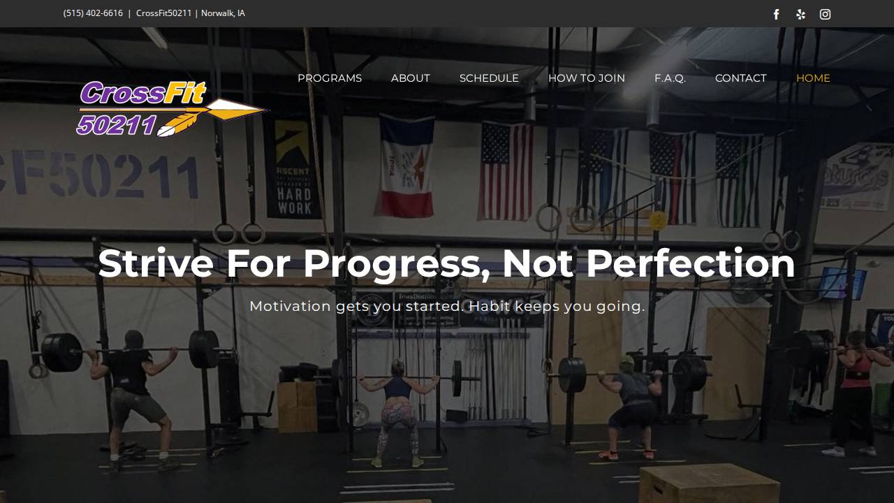 L4 Fitness LLC website screenshot
