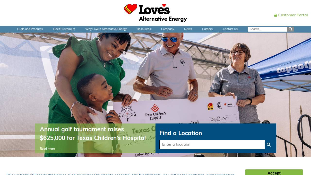 Trillium Cng website screenshot