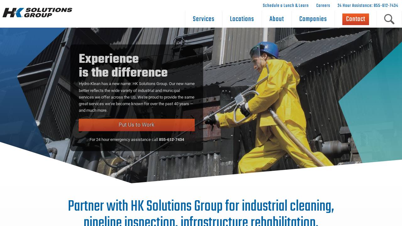 Ahkagroup Inc. website screenshot