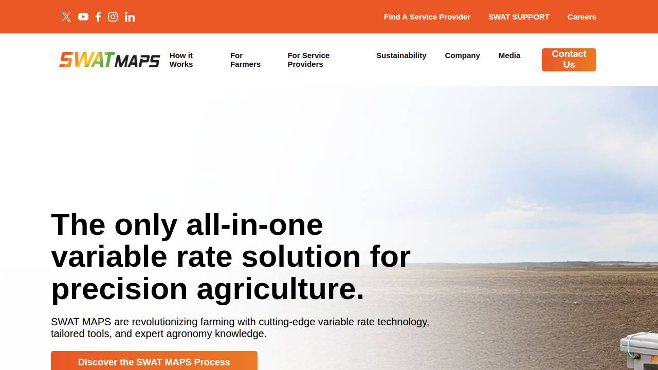 Croptimistic Technology USA Inc. website screenshot