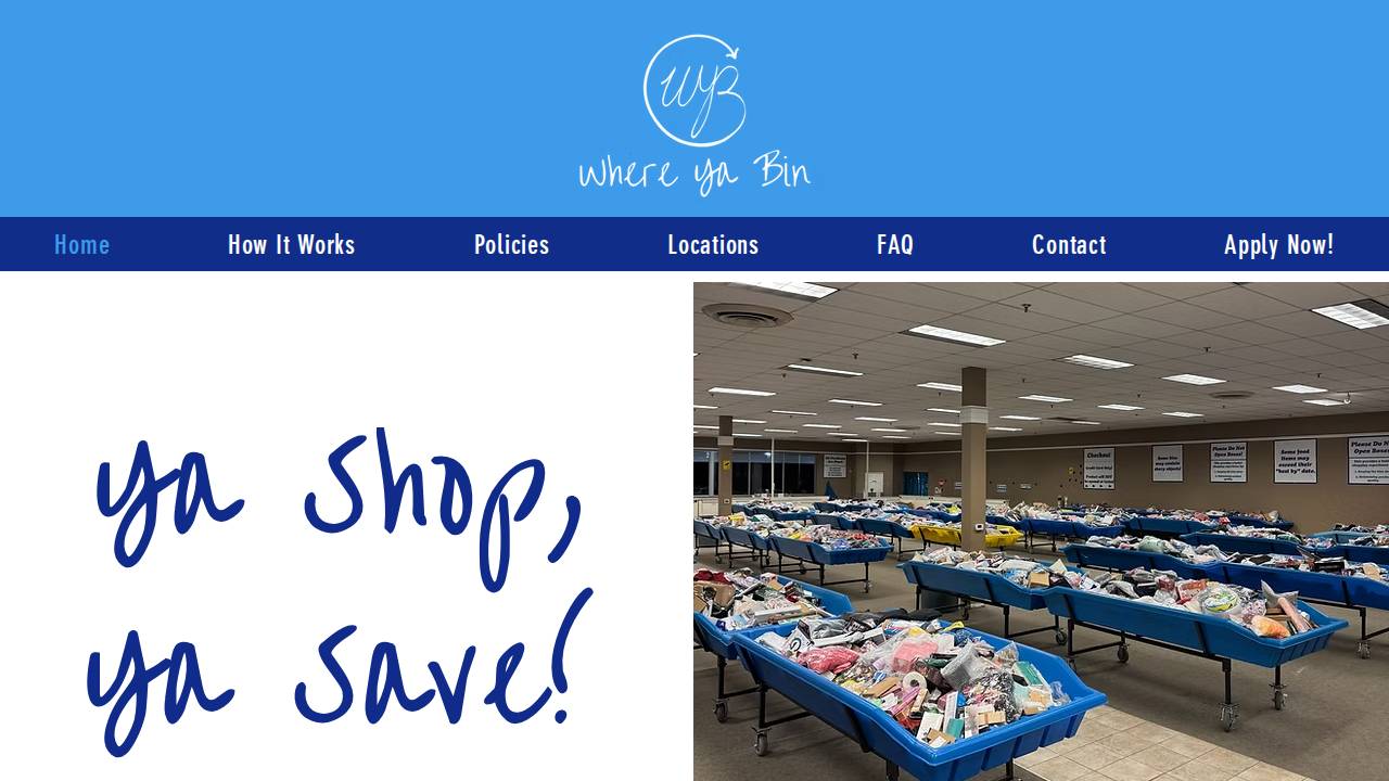 Where Ya Bin Clive website screenshot