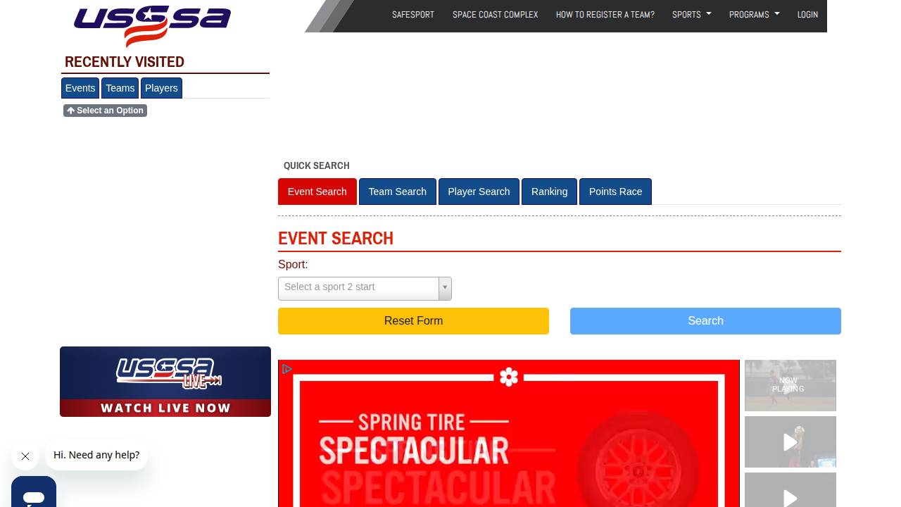 Sep Curve Baseball website screenshot