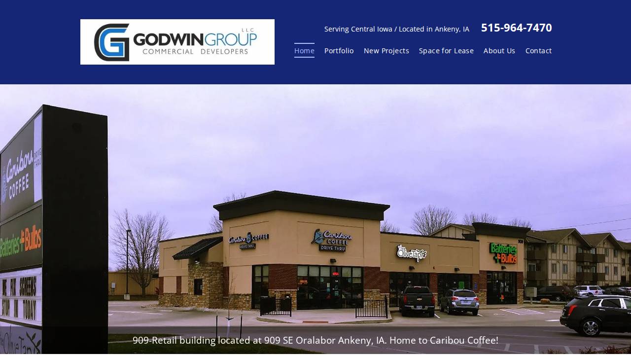 Ankeny V2 website screenshot