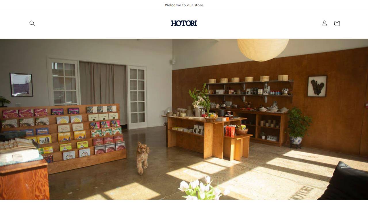 Hotori website screenshot