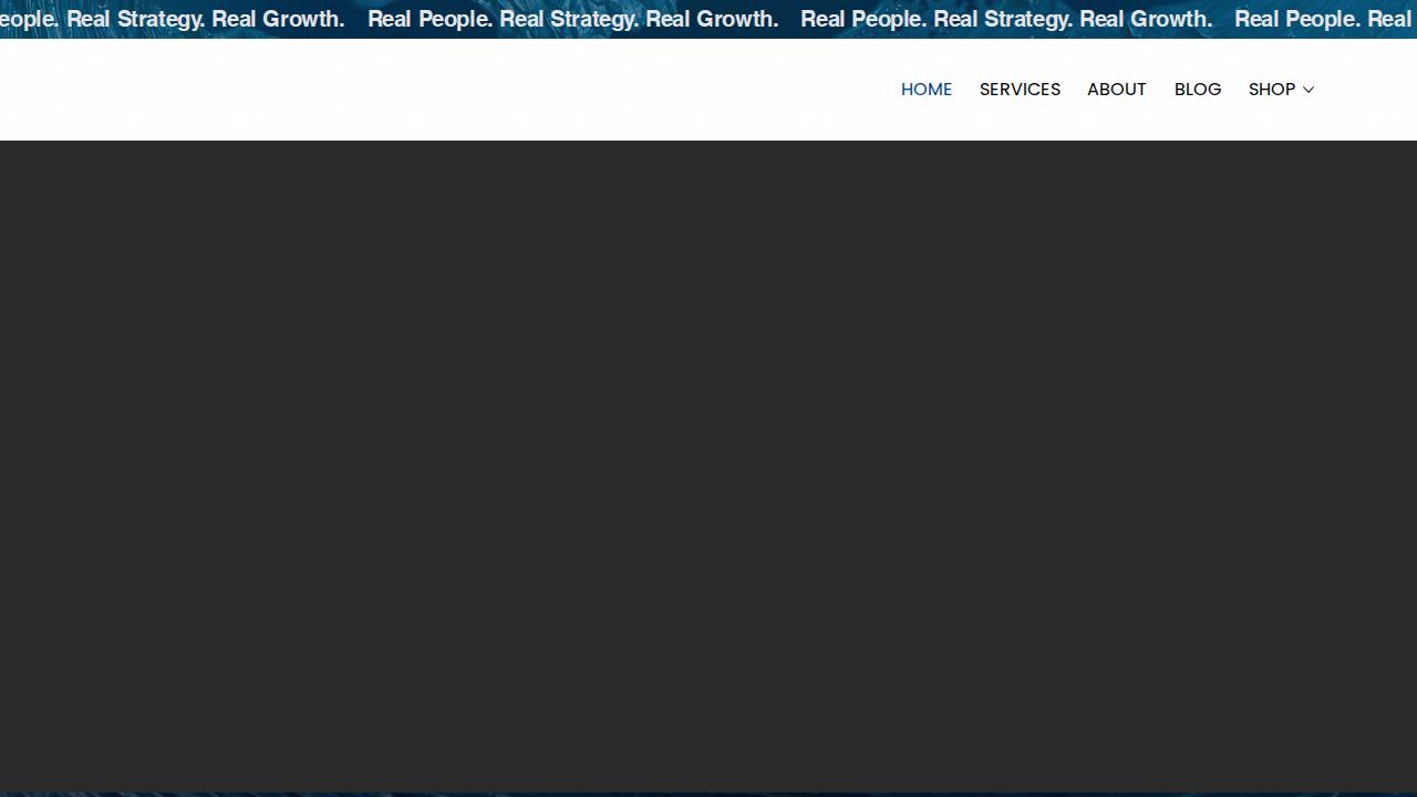 Business Address website screenshot