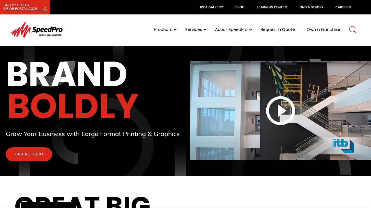 Trade Booth website screenshot