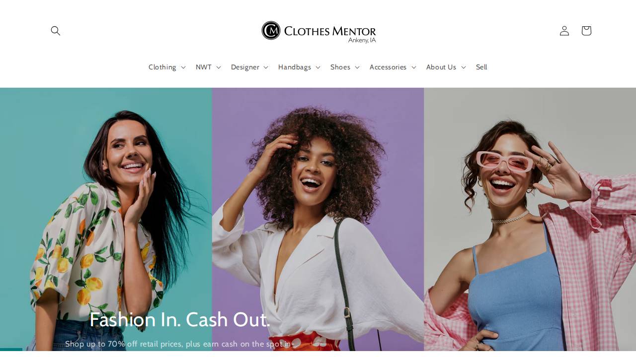 C.m. Fashions LLC website screenshot