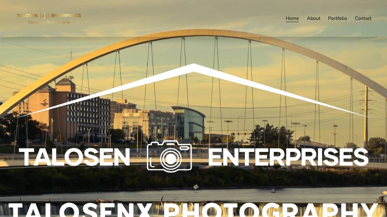 Talosen Enterprises website screenshot