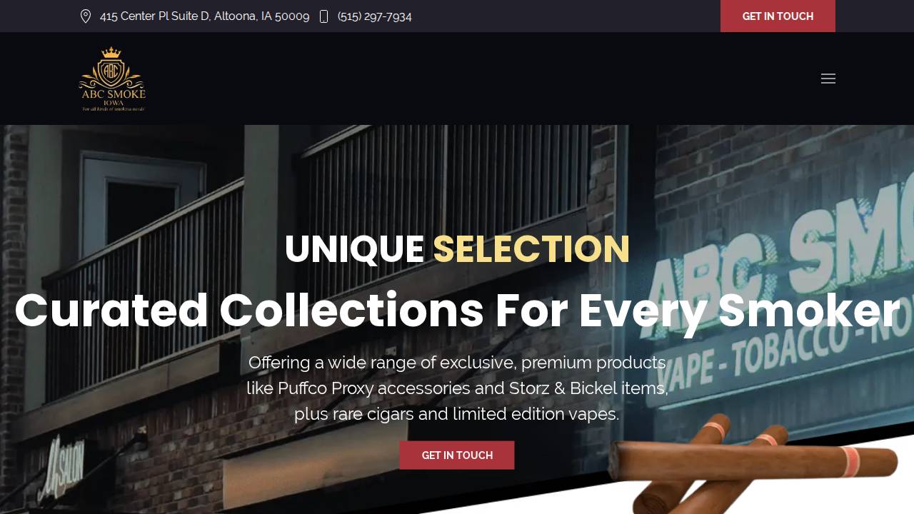 Ankit website screenshot