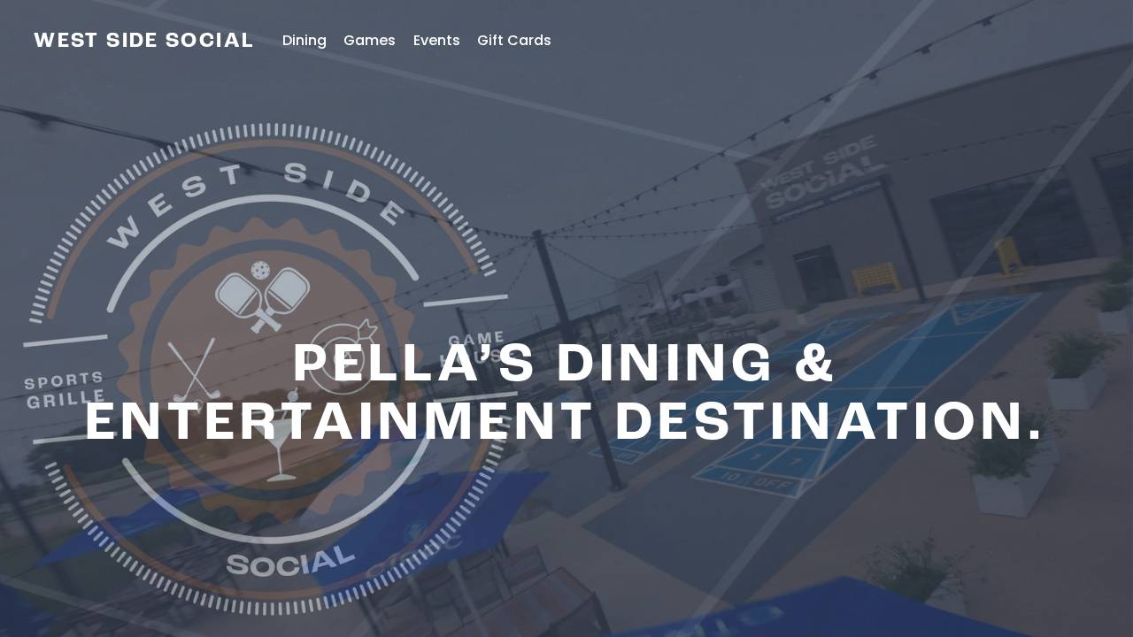 West Side Social website screenshot