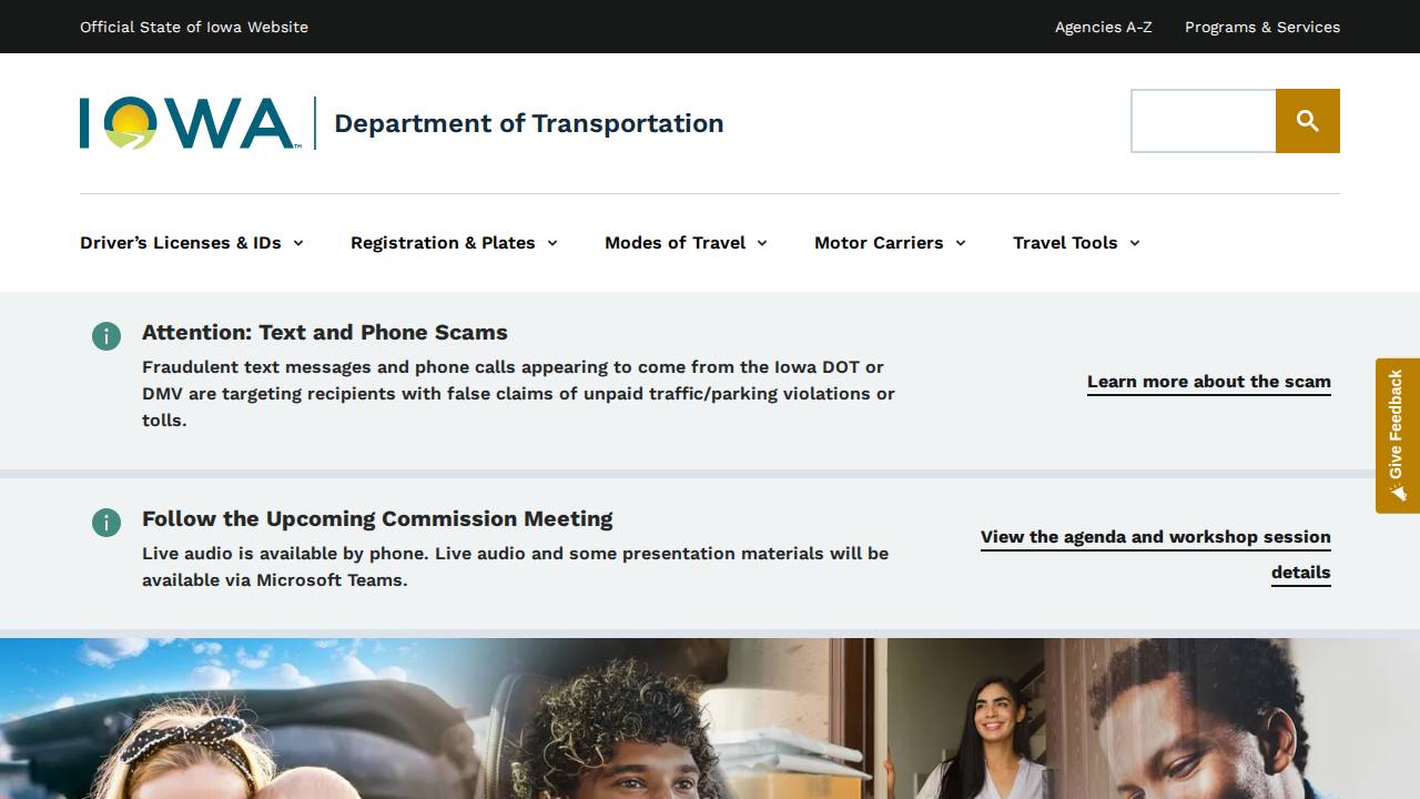 Full Stop website screenshot